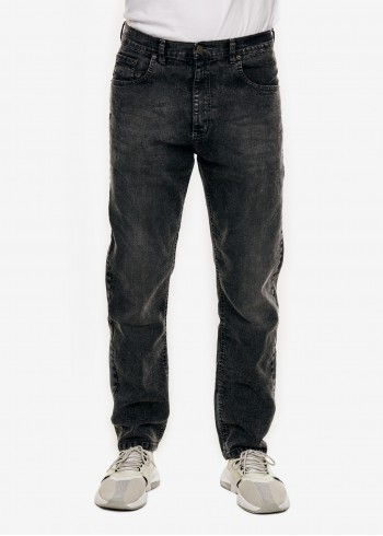 SPODNIE SZARE JEANS BOR