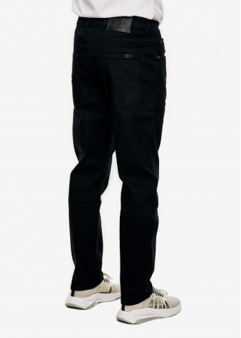 SPODNIE CZARNE JEANS BOR