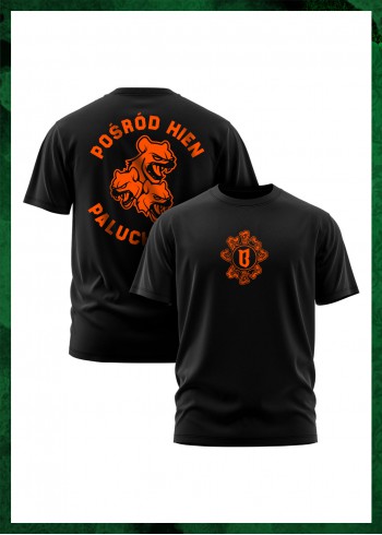 BOR x BDF-HIENY T-SHIRT CZARNY