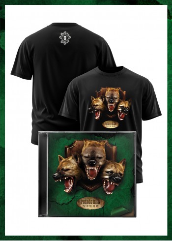 PALUCH X SŁOŃ-POŚRÓD HIEN 2CD + T-SHIRT TROFEUM CZARNY