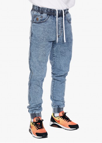 SPODNIE JOGGER BOR LIGHT JEANS BORCREW