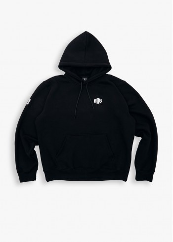 BLUZA Z KAPTUREM BOR SHIELD CLASSIC CZARNA BORCREW