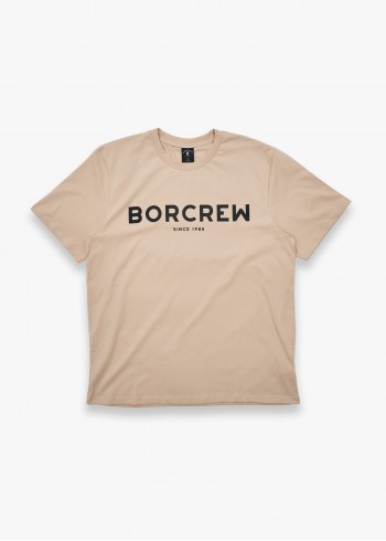 KOSZULKA BOR CLASSIC 3D BEŻOWA BORCREW