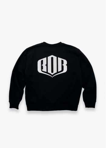 BLUZA BOR SHIELD BEZ KAPTURA CZARNA BORCREW
