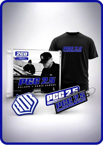 PCC 2,5 - PALUCH x CHRIS CARSON 2CD PAKIET KOSZULKA