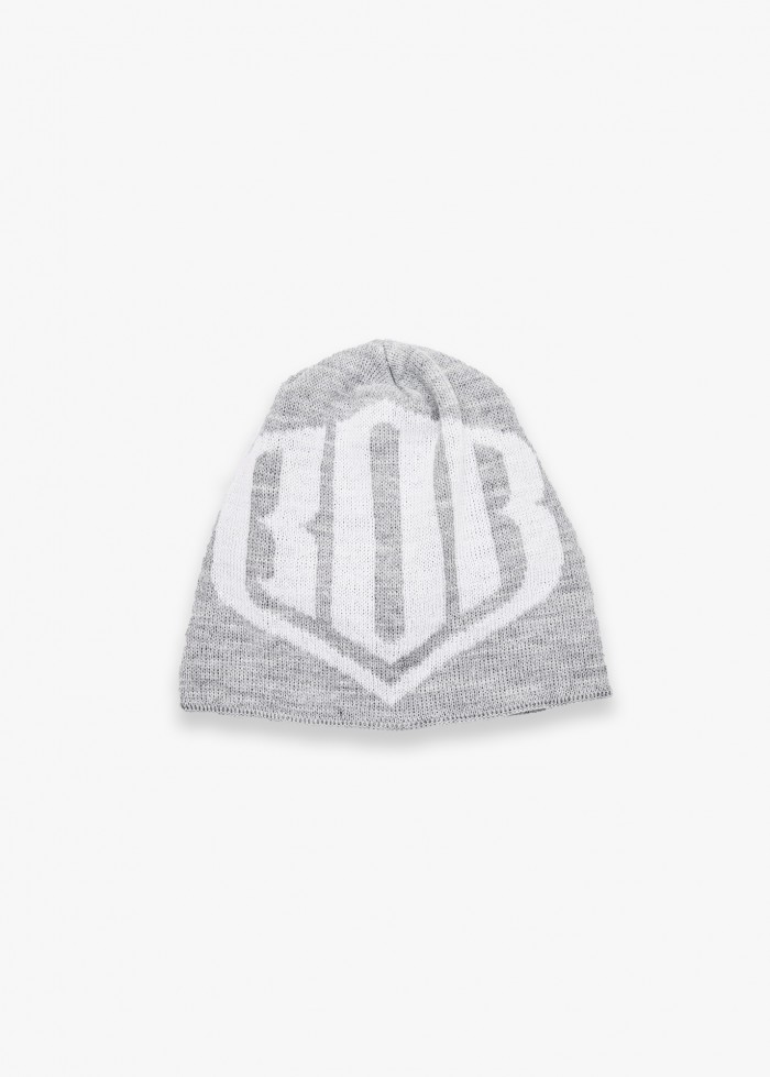 CZAPKA ZIMOWA BOR SHIELD BORCREW SZARA