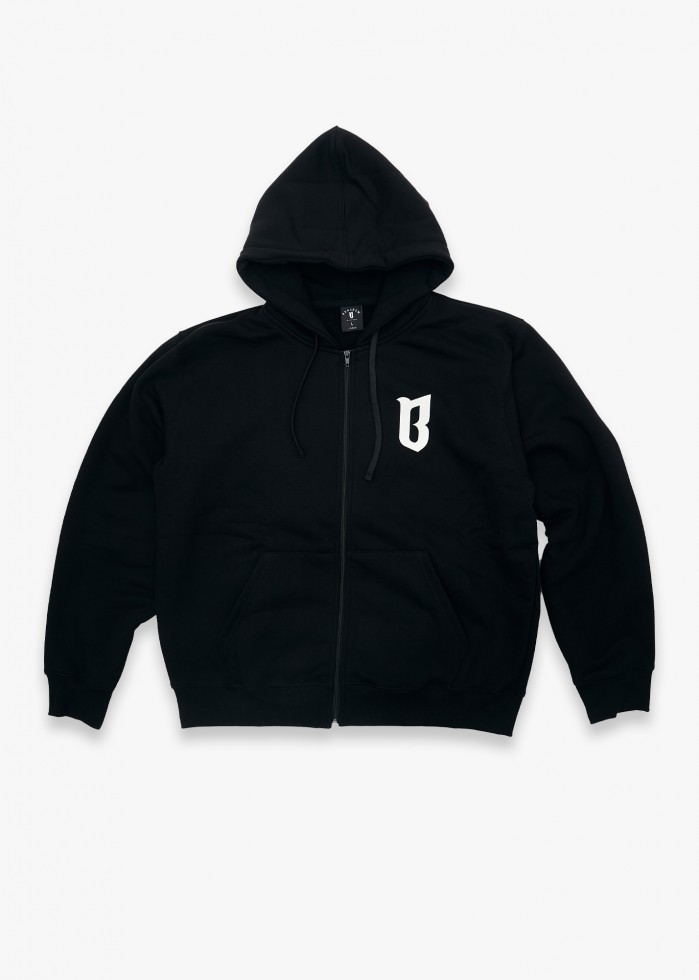 BLUZA ZIP BOR B CLASSIC BORCREW