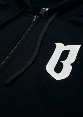 BLUZA ZIP BOR B CLASSIC BORCREW