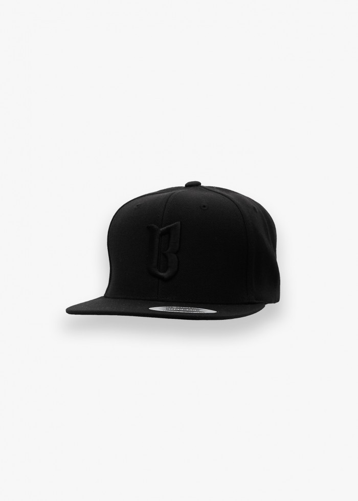 CZAPKA BOR B CLASSIC SNAP BORCREW ONLY BLACK