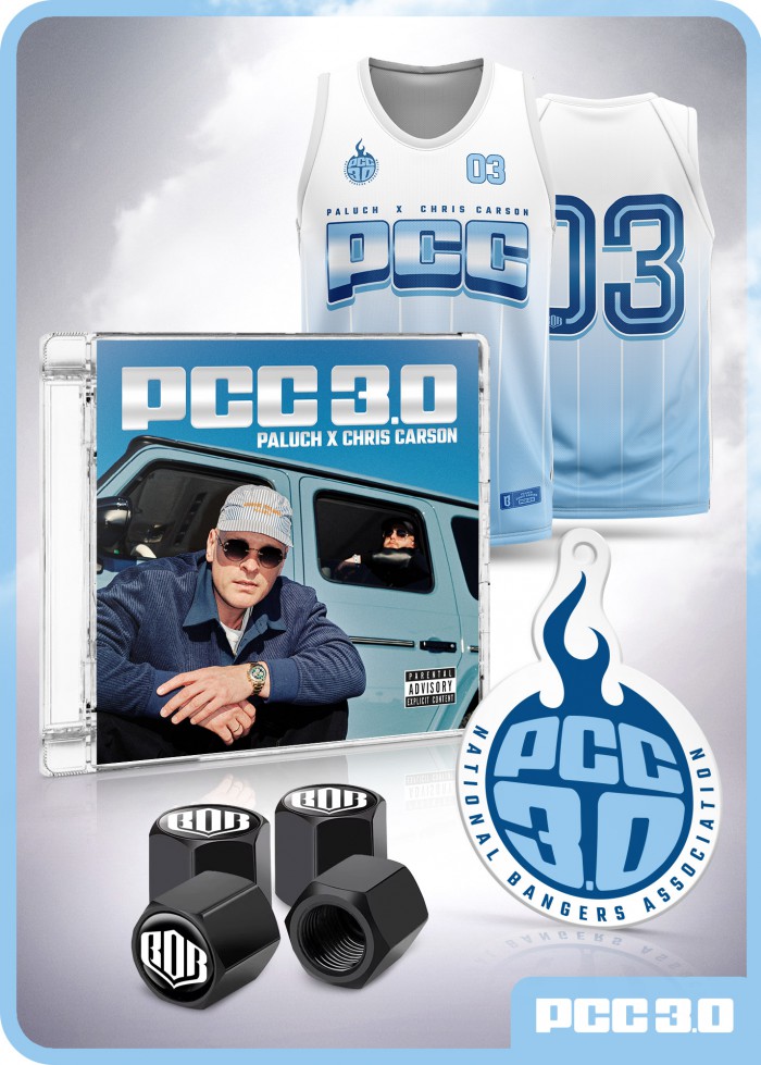 PCC 3.0 - PALUCH x CHRIS CARSON - PAKIET KOSZULKA BIAŁA
