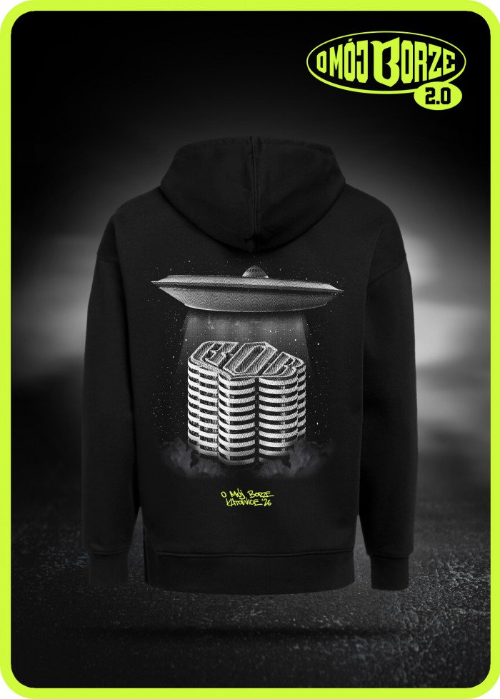 BLUZA Z KAPTUREM BOR SPODEK